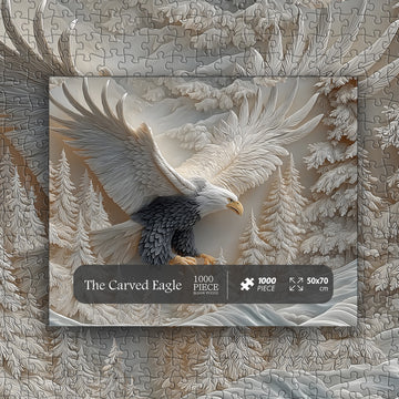 Il puzzle di aquila intagliato 1000 pezzi